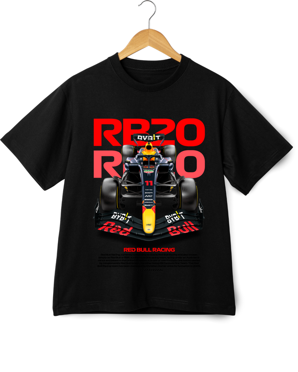 Playera RB20 Racing