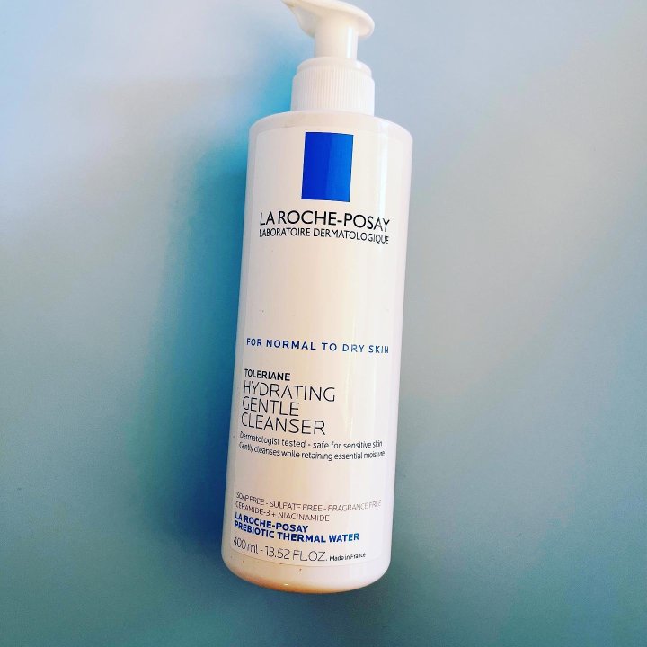 La Roche-Posay Toleriane Hydrating Gentle Facial Cleanser, limpiador facial hidratante para piel normal a seca