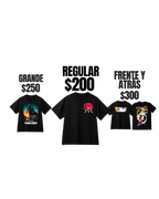 Playera Personalizada (Agrega tu propio diseño)